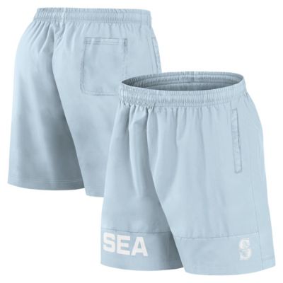 MLB Fanatics Light Seattle Mariners Elements Swim Shorts, Light Blue, 3XL