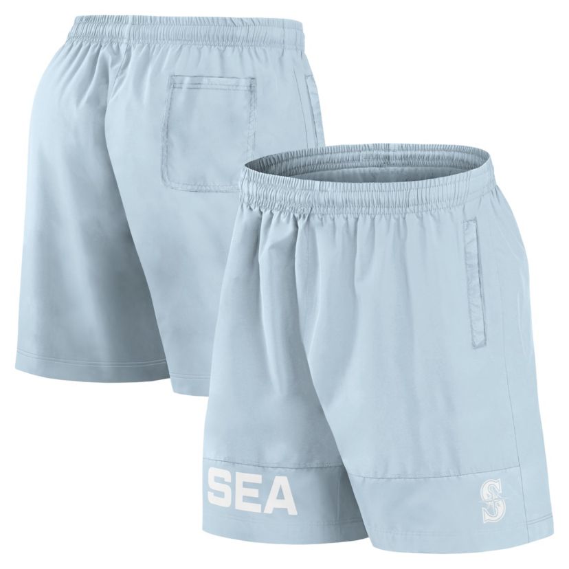 MLB Fanatics Light Seattle Mariners Elements Swim Shorts