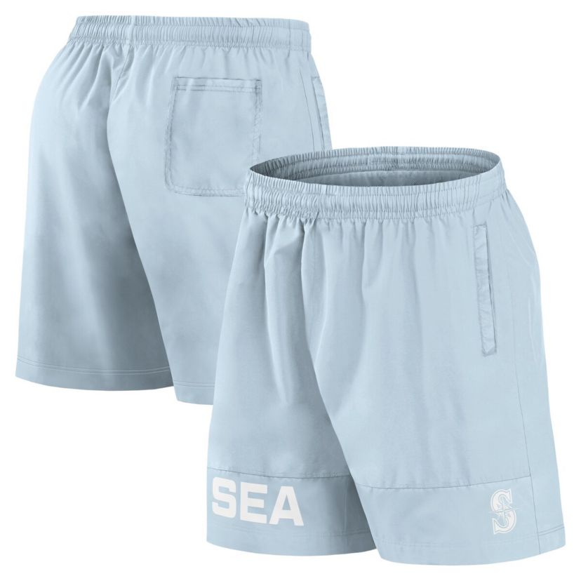 MLB Fanatics Light Seattle Mariners Elements Swim Shorts