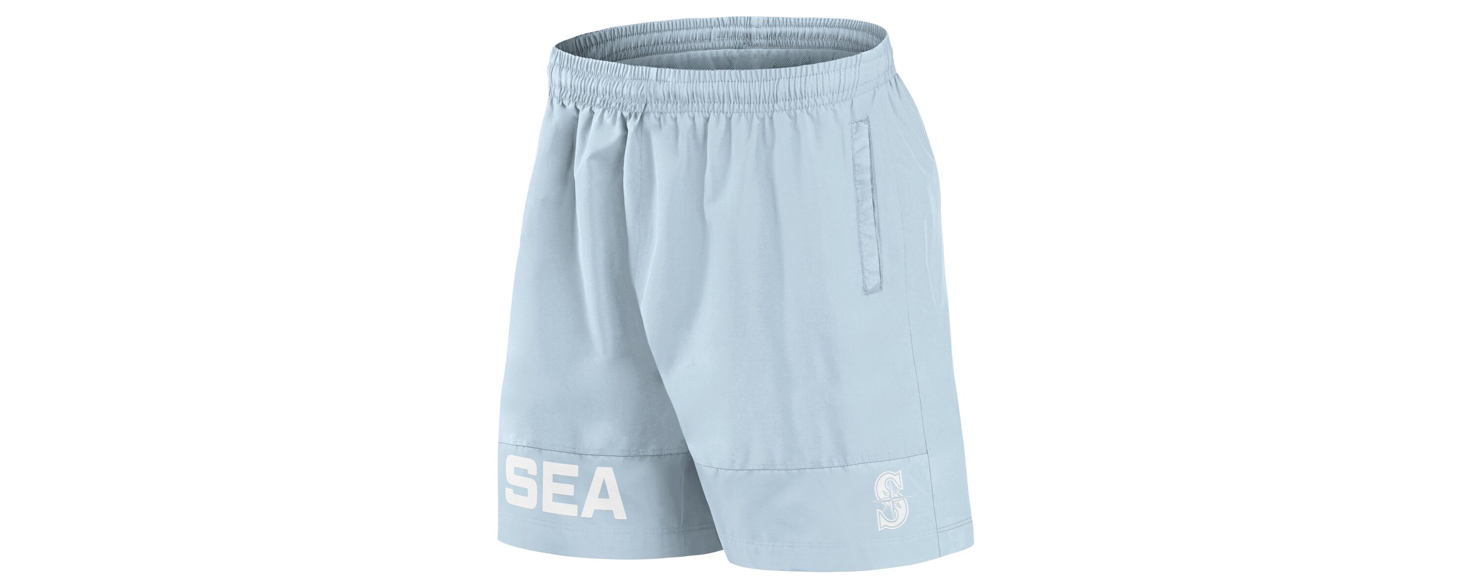 MLB Fanatics Light Seattle Mariners Elements Swim Shorts