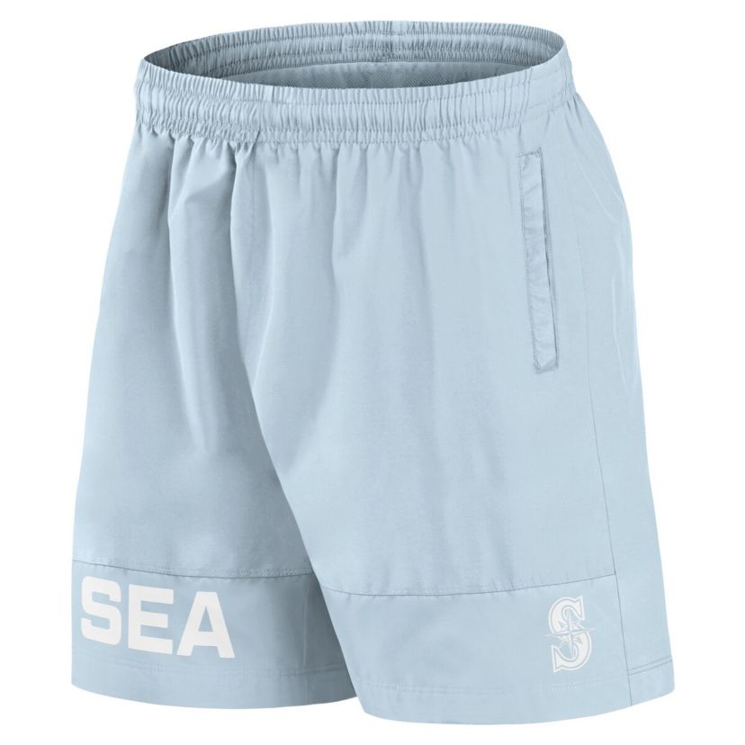 MLB Fanatics Light Seattle Mariners Elements Swim Shorts