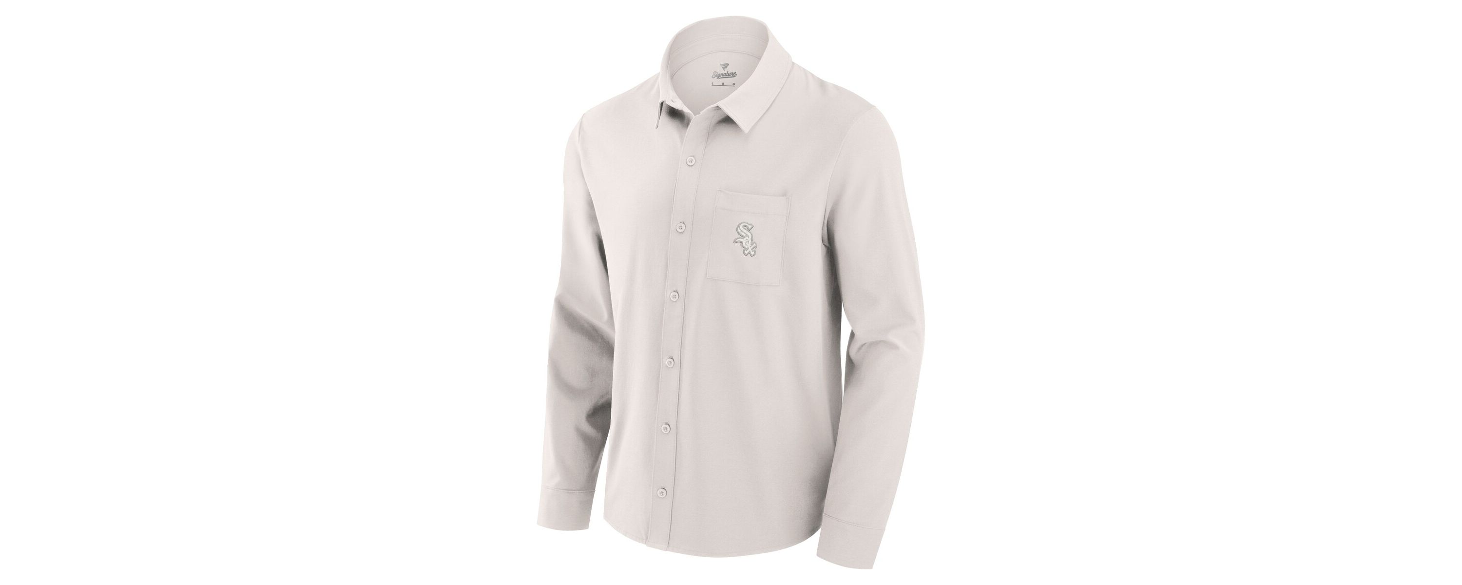 Chicago White Sox MLB Fanatics Chicago Sox Front Office Long Sleeve Button-Up Shirt