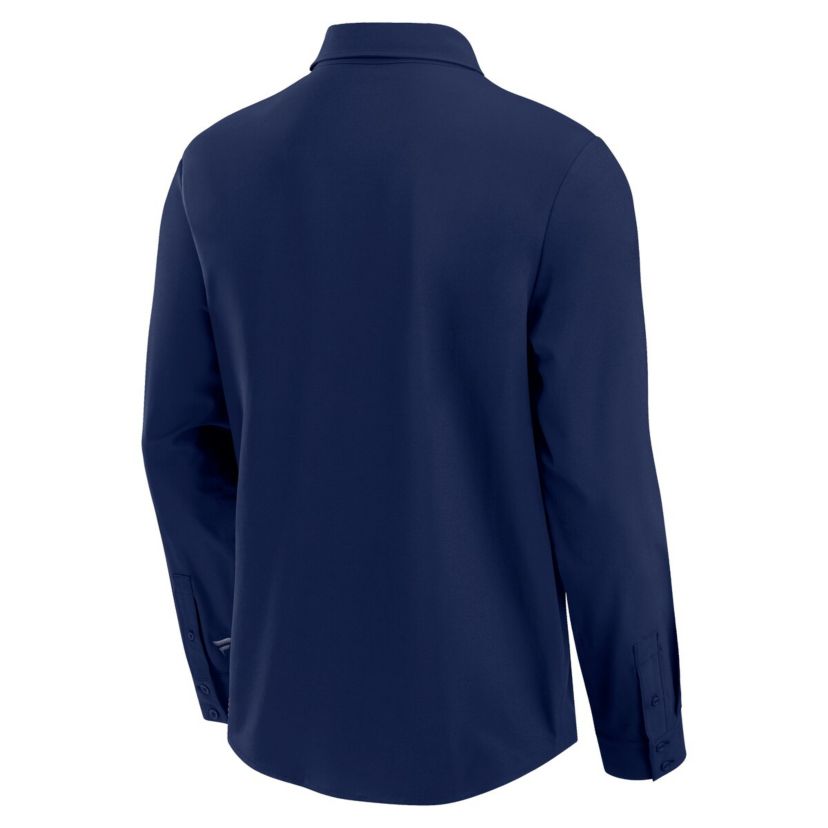 MLB Fanatics Cleveland Guardians Front Office Long Sleeve Button-Up Shirt