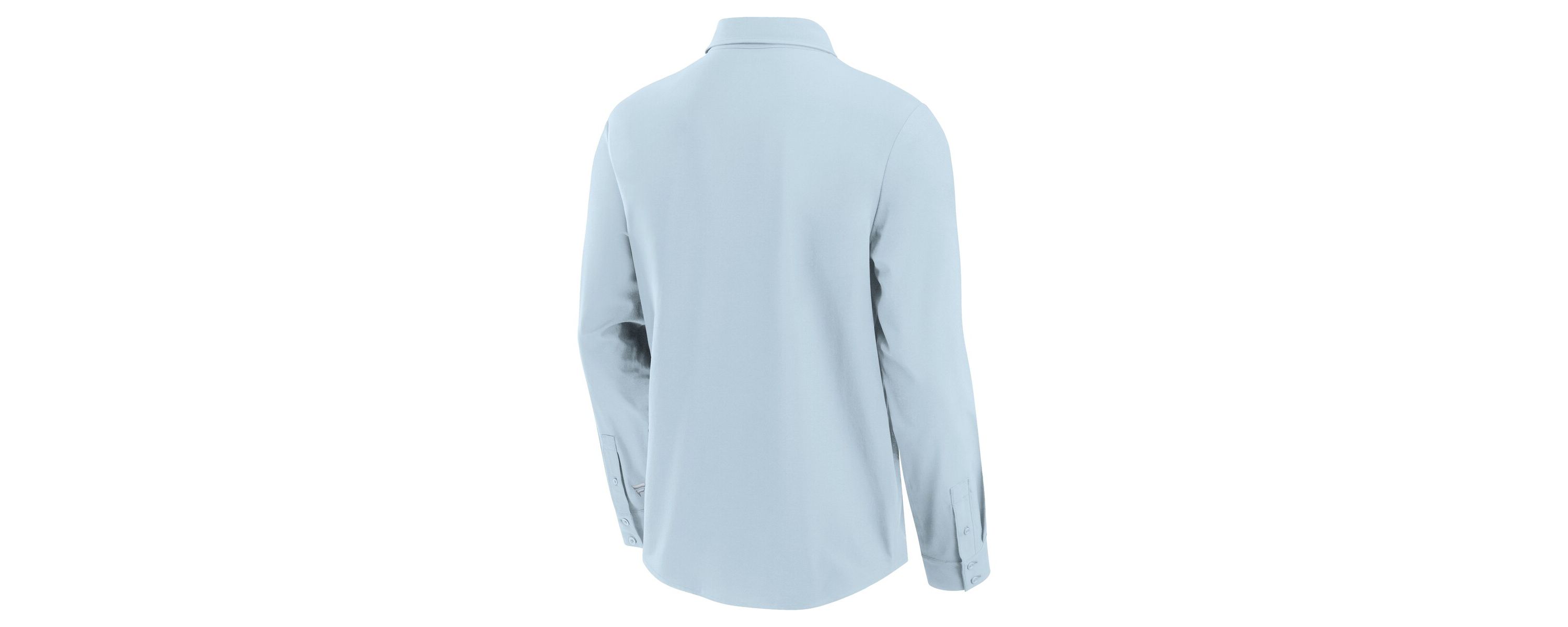 MLB Fanatics Light Los Angeles Angels Front Office Long Sleeve Button-Up Shirt
