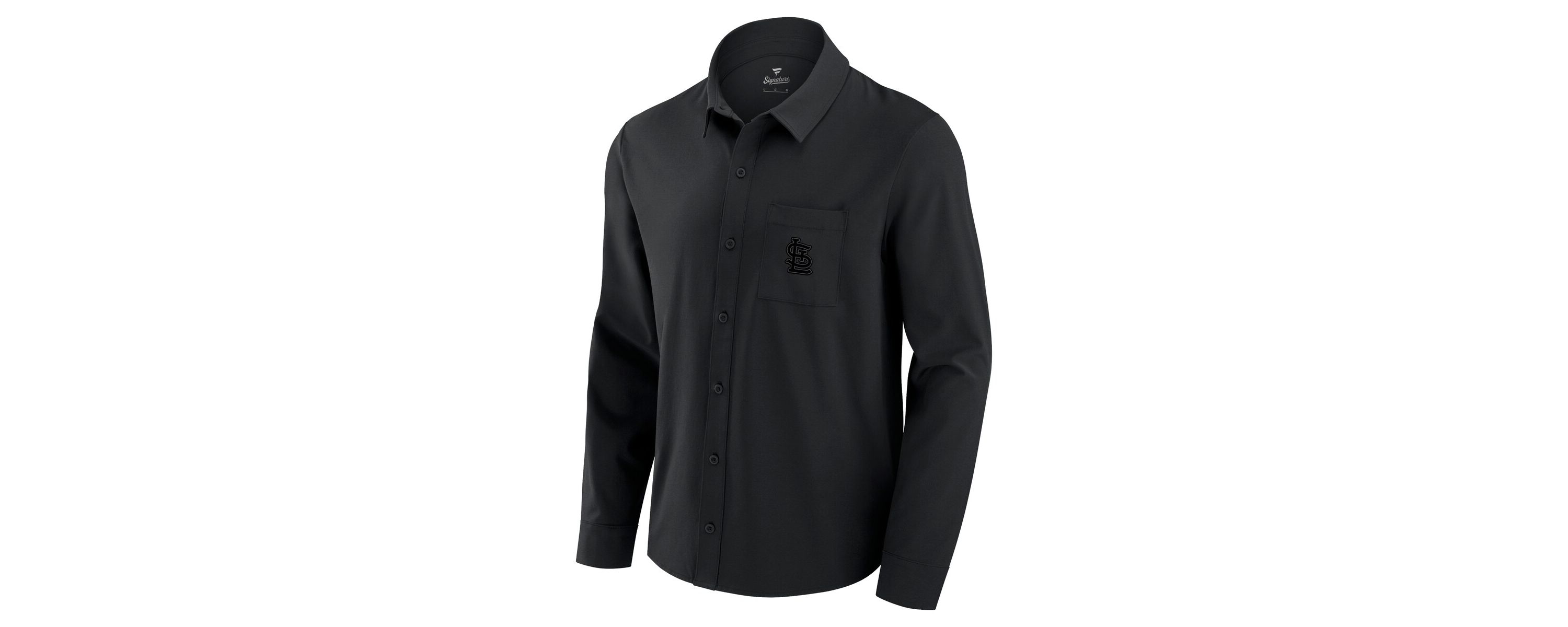 MLB Fanatics St. Louis Cardinals Front Office Long Sleeve Button-Up Shirt