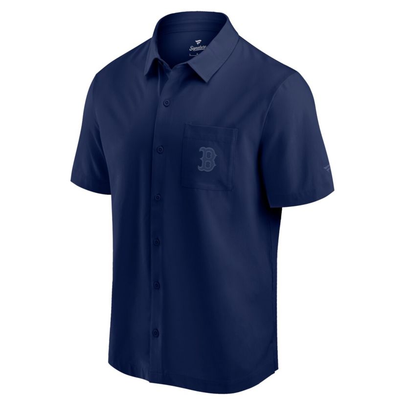 Boston Red Sox MLB Fanatics Boston Sox Front Office Button-Up Shirt