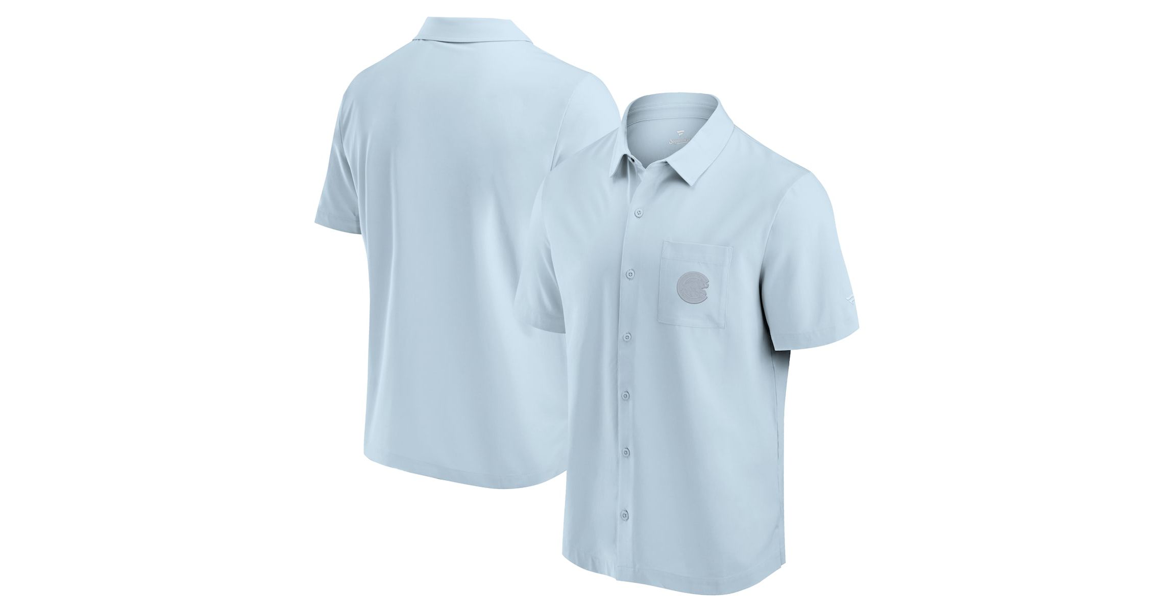 MLB Fanatics Light Chicago Cubs Front Office Button-Up Shirt