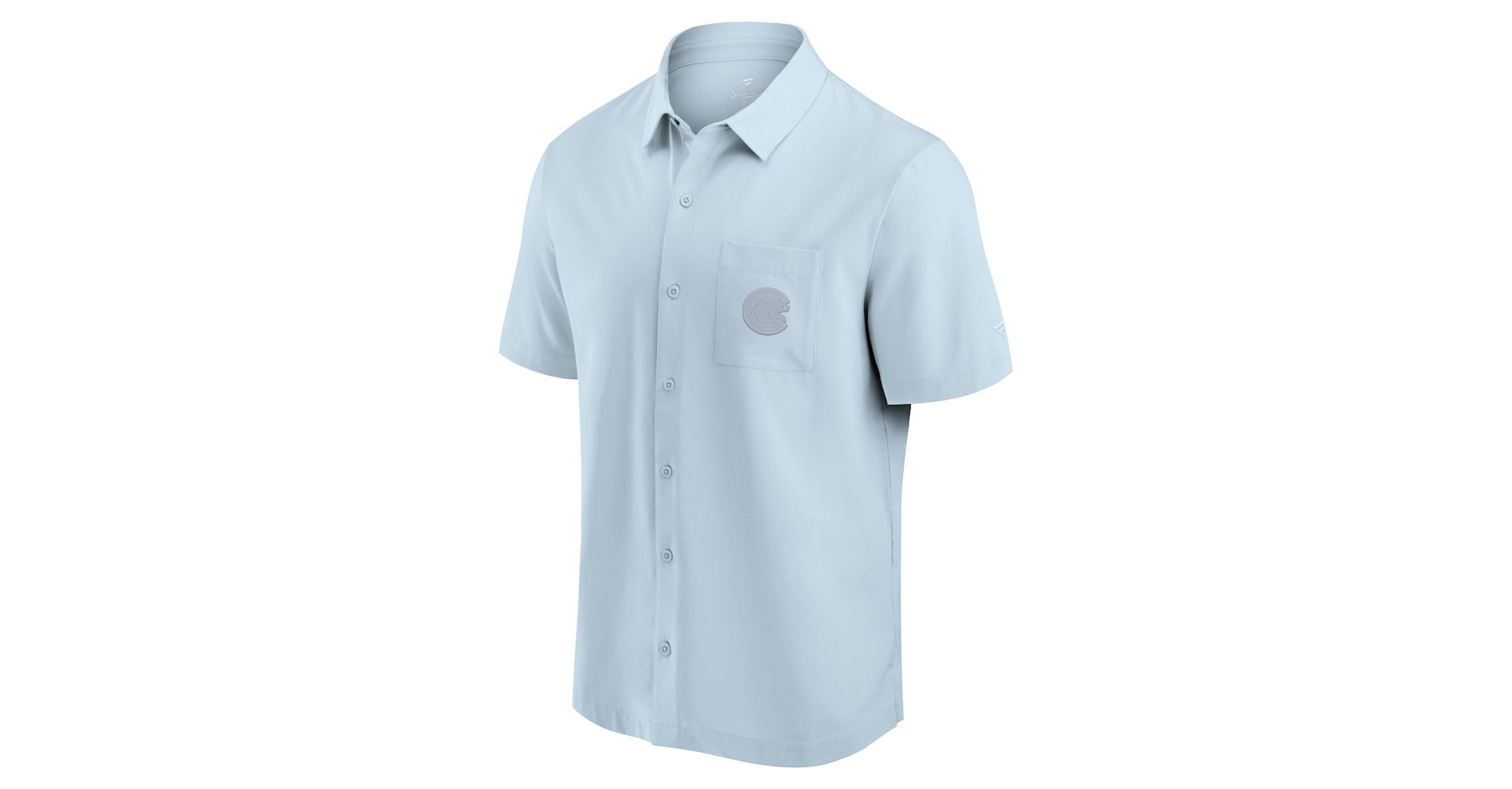 MLB Fanatics Light Chicago Cubs Front Office Button-Up Shirt
