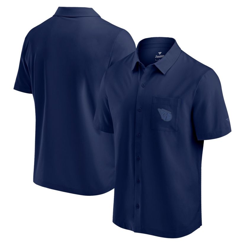 MLB Fanatics Cleveland Guardians Front Office Button-Up Shirt