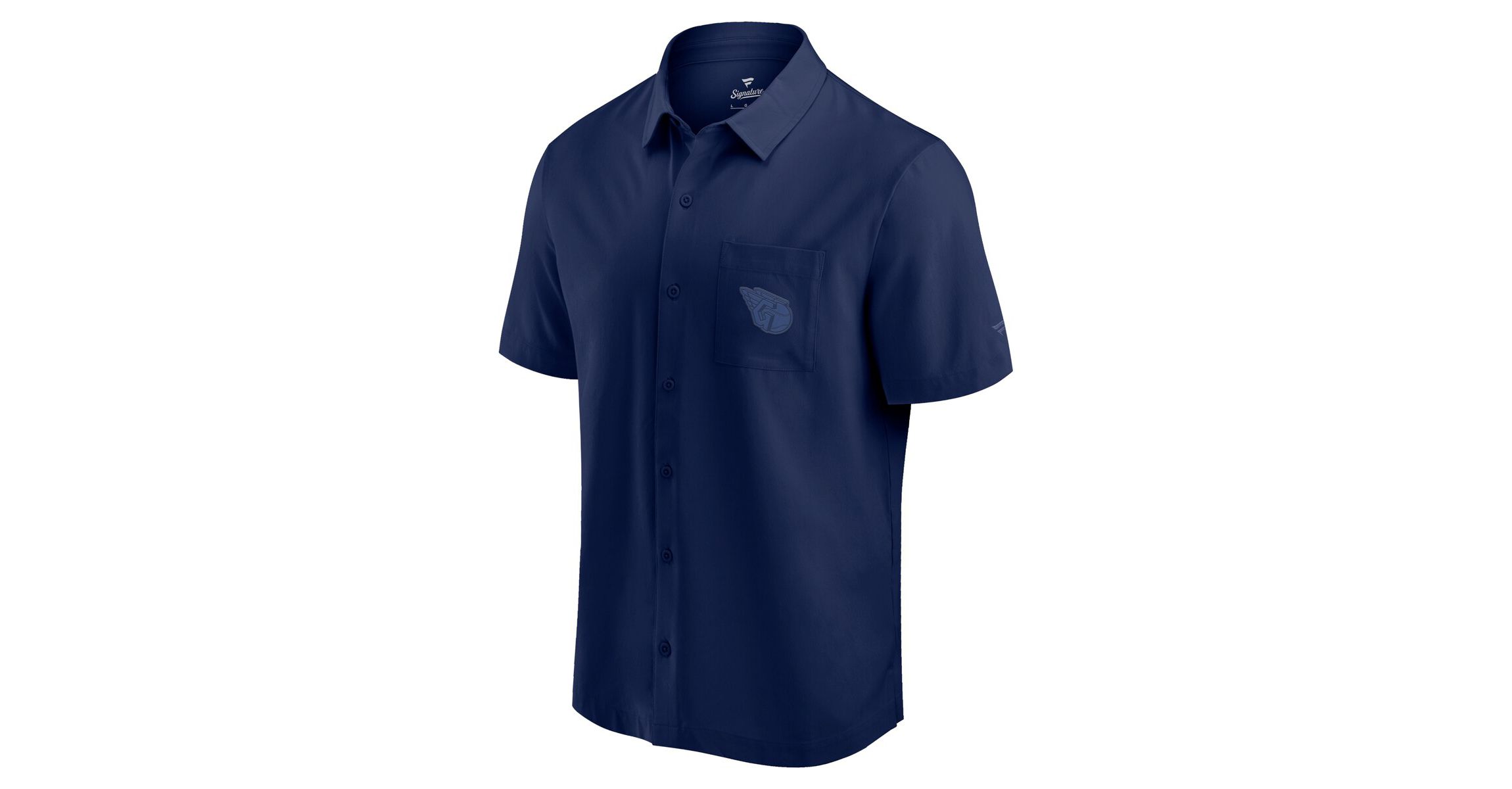 MLB Fanatics Cleveland Guardians Front Office Button-Up Shirt