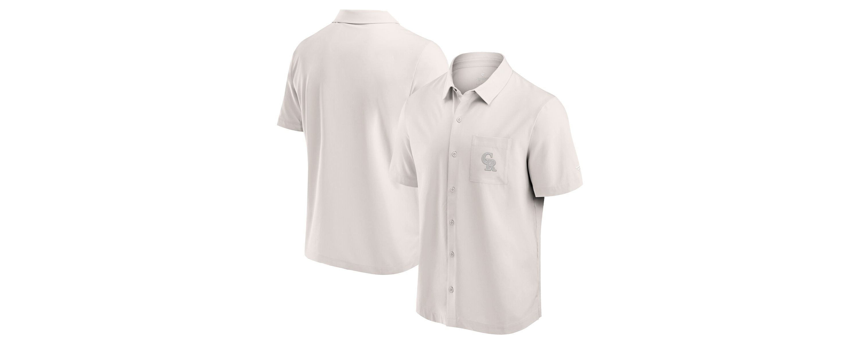MLB Fanatics Colorado Rockies Front Office Button-Up Shirt