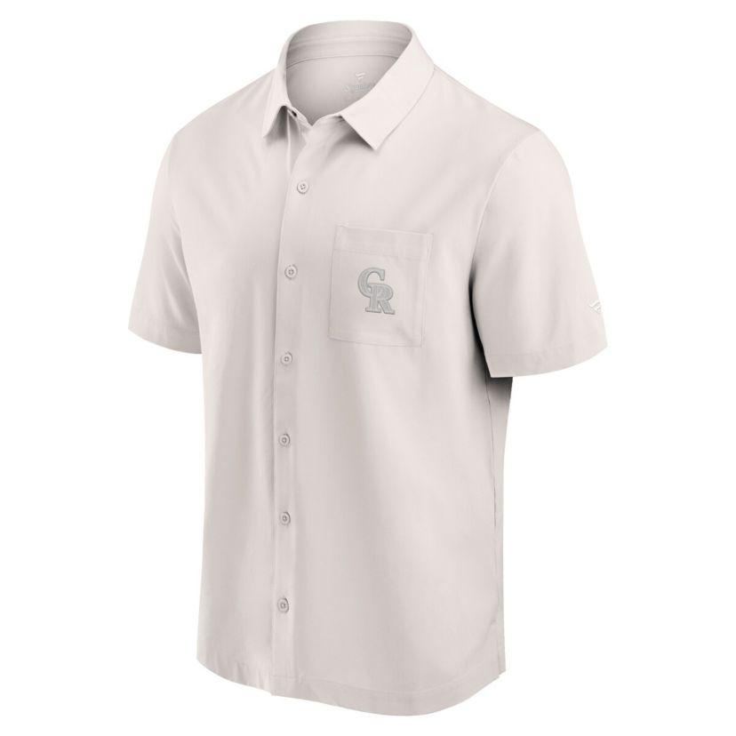 MLB Fanatics Colorado Rockies Front Office Button-Up Shirt