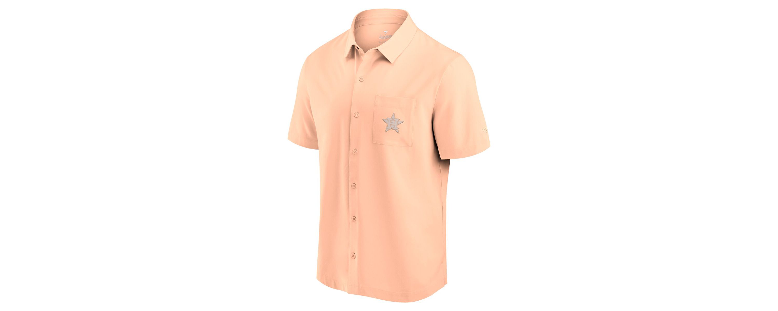 MLB Fanatics Light Houston Astros Front Office Button-Up Shirt