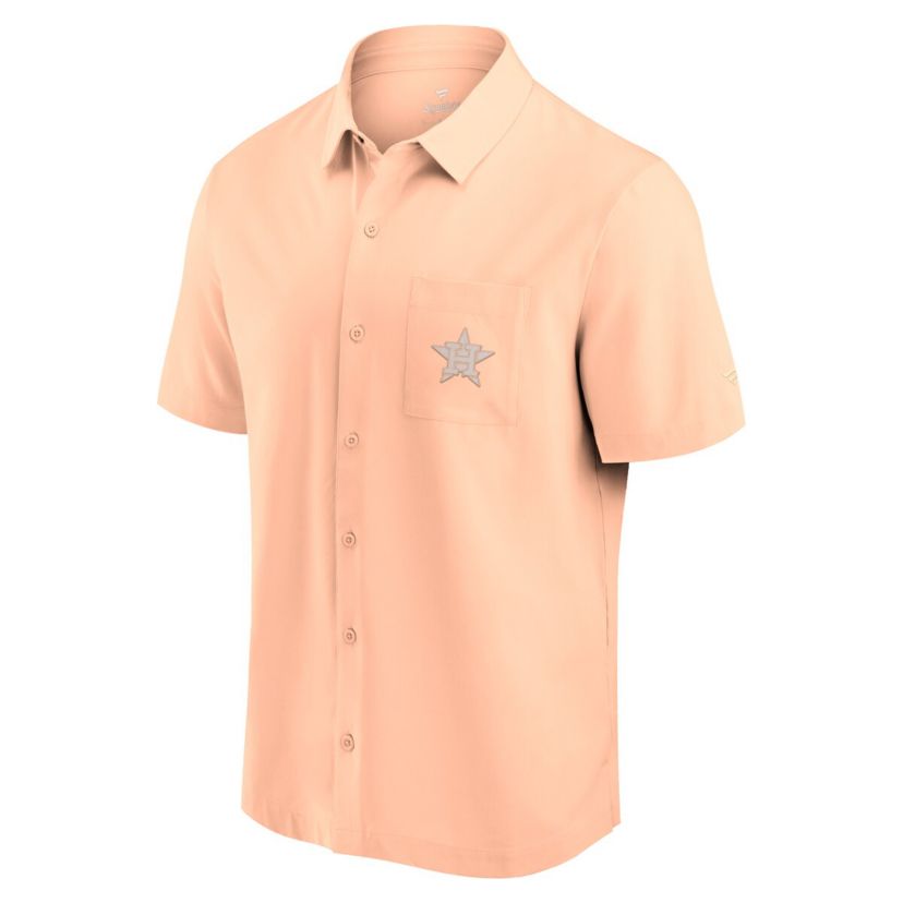 MLB Fanatics Light Houston Astros Front Office Button-Up Shirt