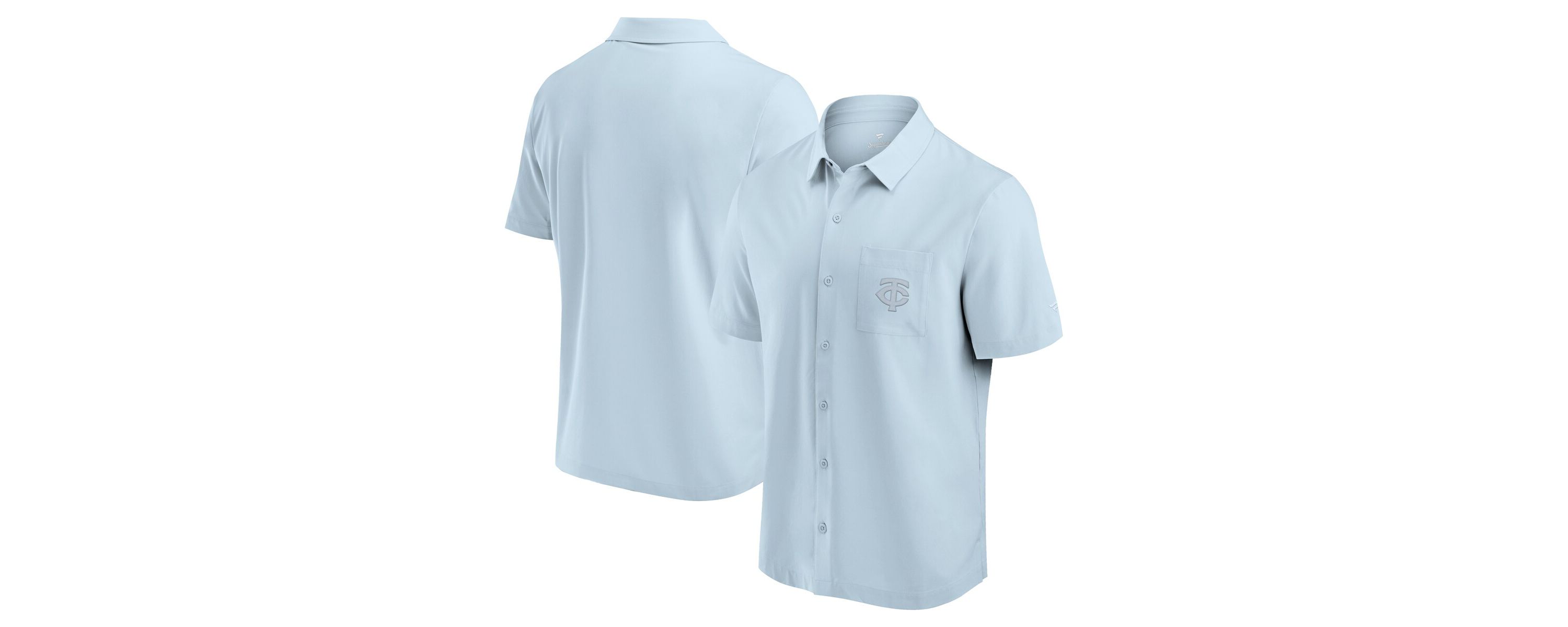 MLB Fanatics Light Minnesota Twins Front Office Button-Up Shirt