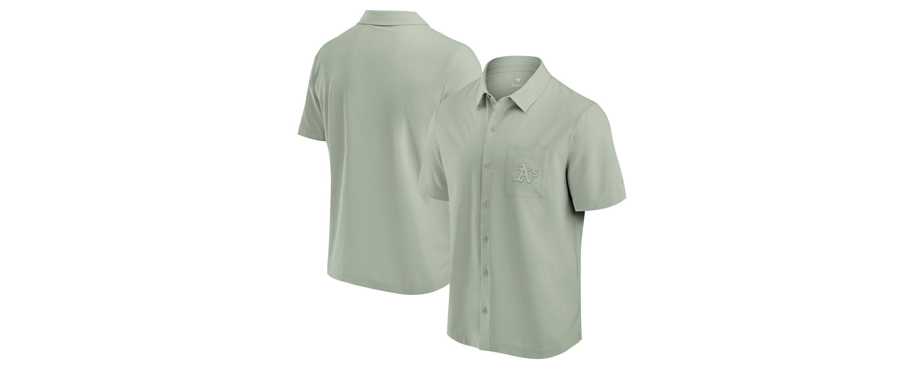 Oakland Athletics MLB Fanatics Athletics Front Office Button-Up Shirt