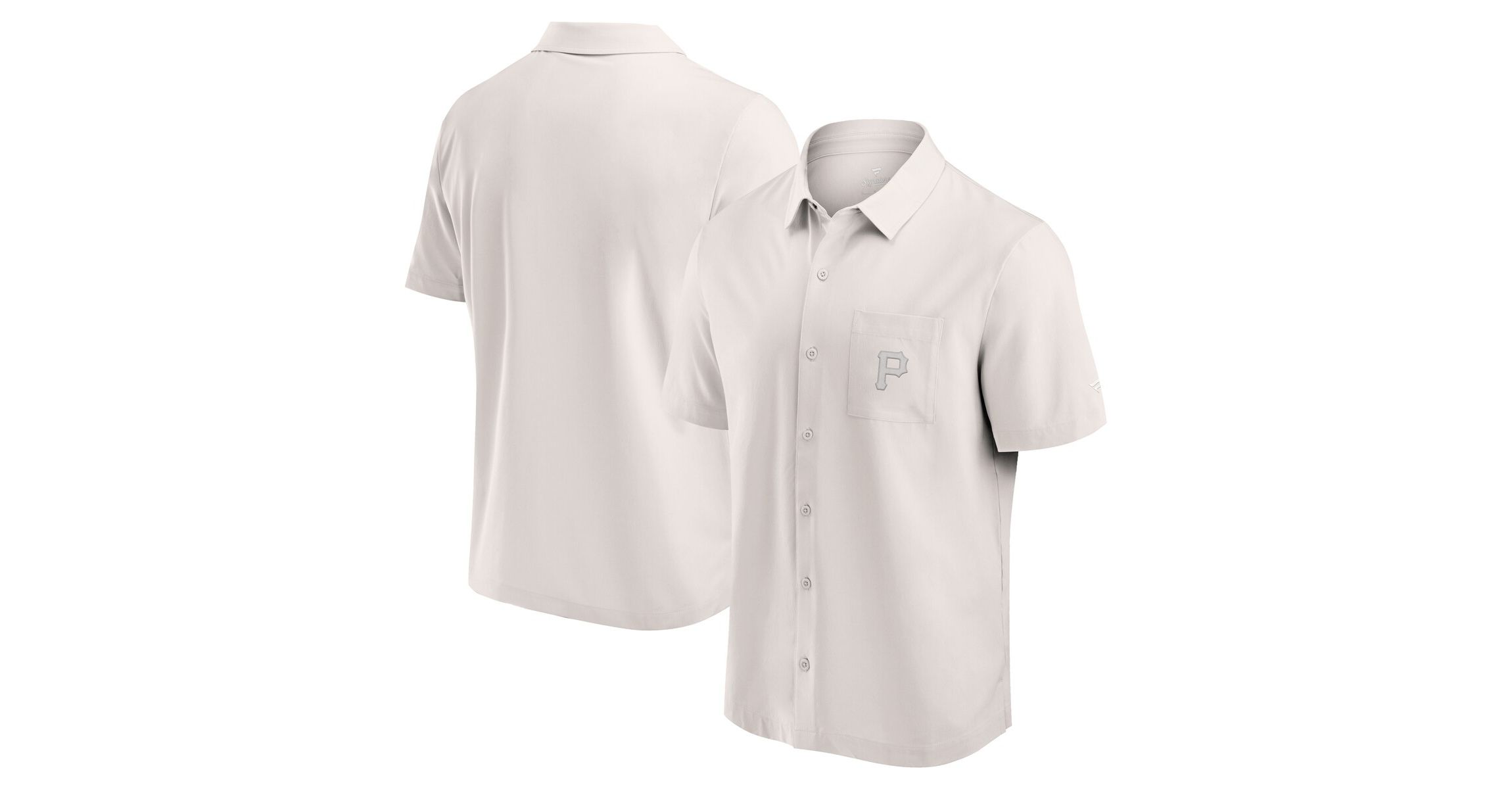 MLB Fanatics Pittsburgh Pirates Front Office Button-Up Shirt