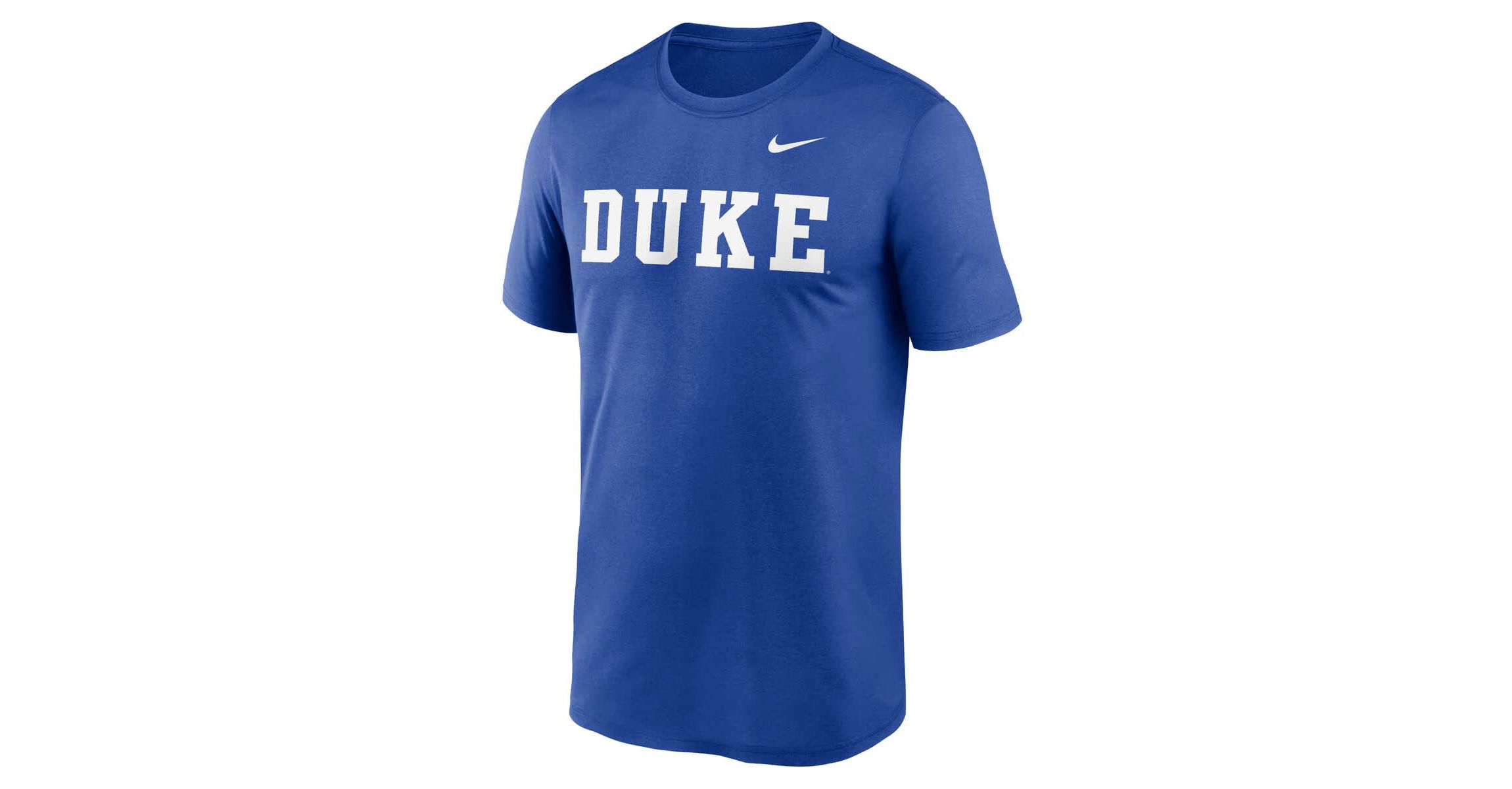 Duke Blue Devils NCAA Nike Duke Devils Primetime Legend Wordmark T-Shirt