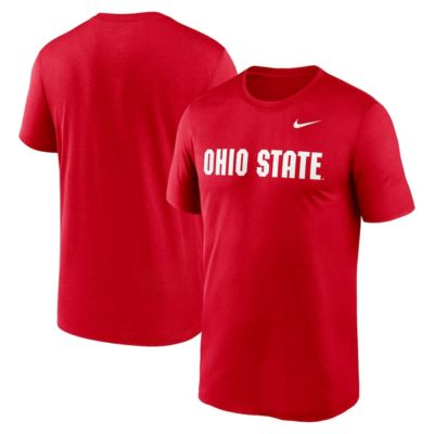 Men's NCAA Nike Ohio State Buckeyes Primetime Legend Wordmark T-Shirt