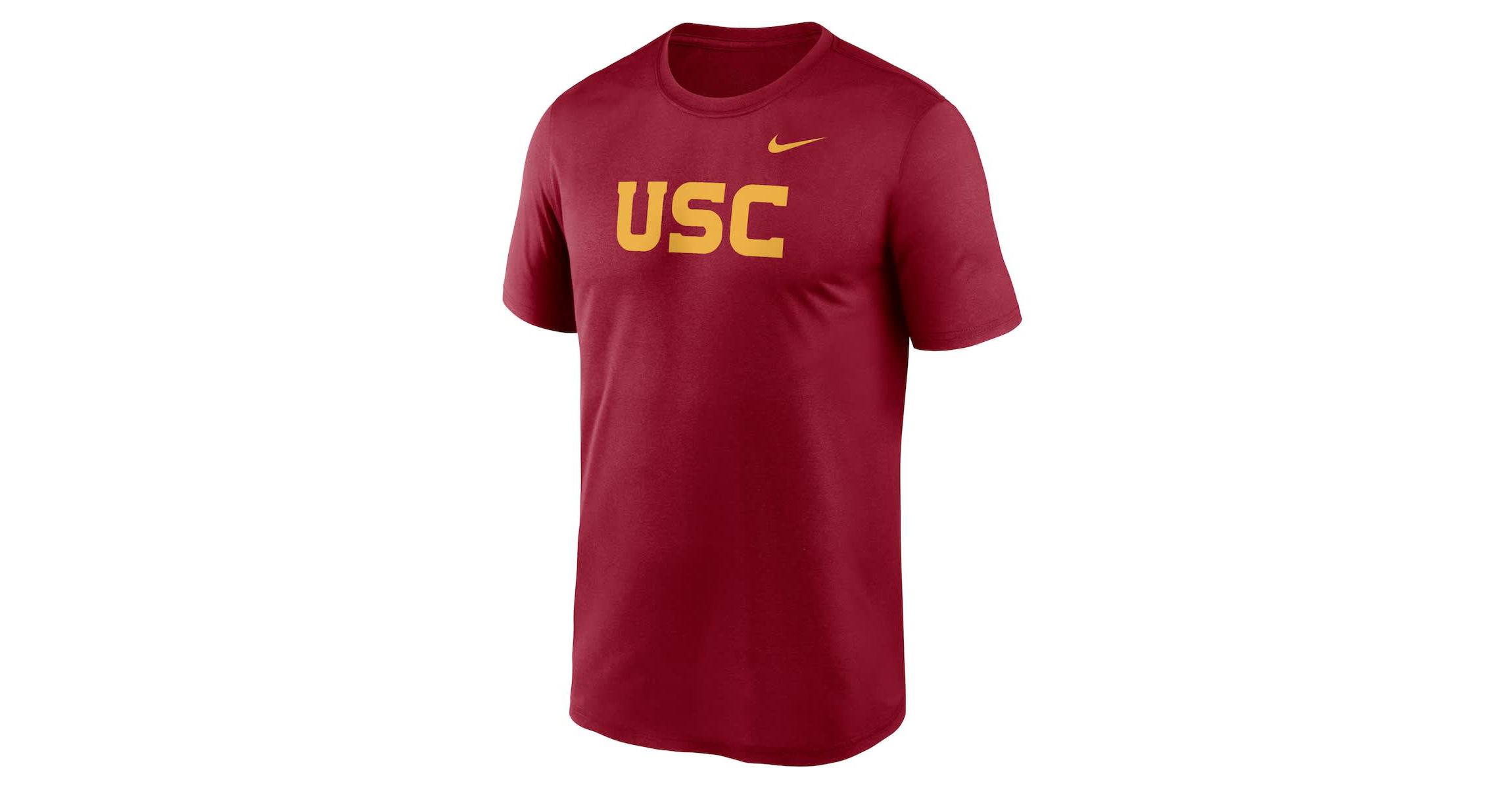 NCAA Nike USC Trojans Primetime Legend Wordmark T-Shirt