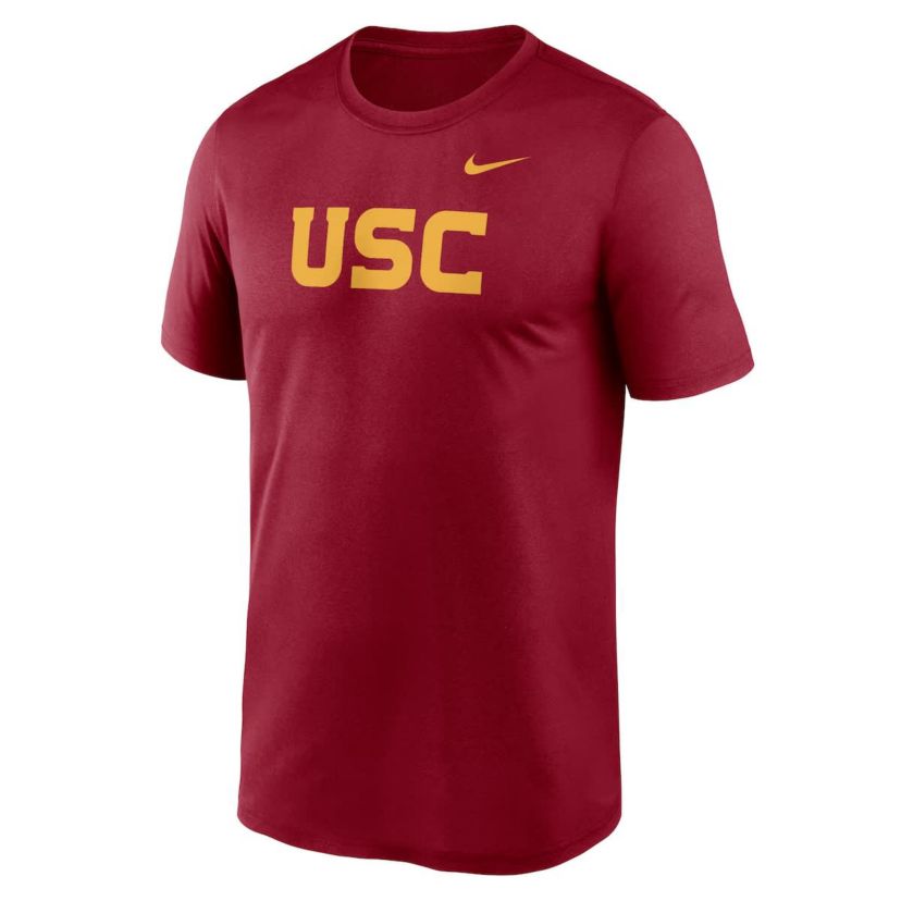 NCAA Nike USC Trojans Primetime Legend Wordmark T-Shirt