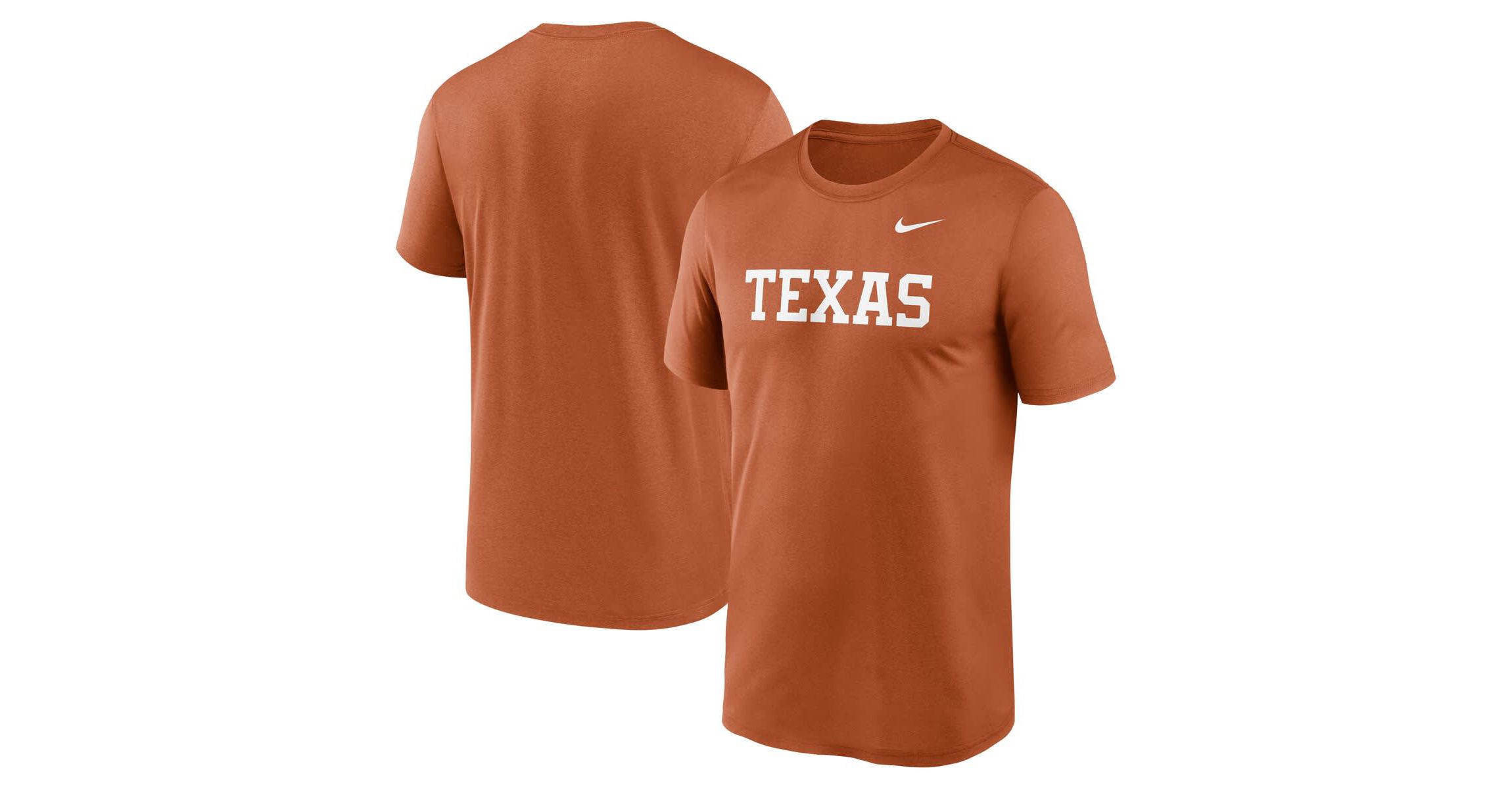 NCAA Nike Texas Texas Longhorns Primetime Legend Wordmark T-Shirt