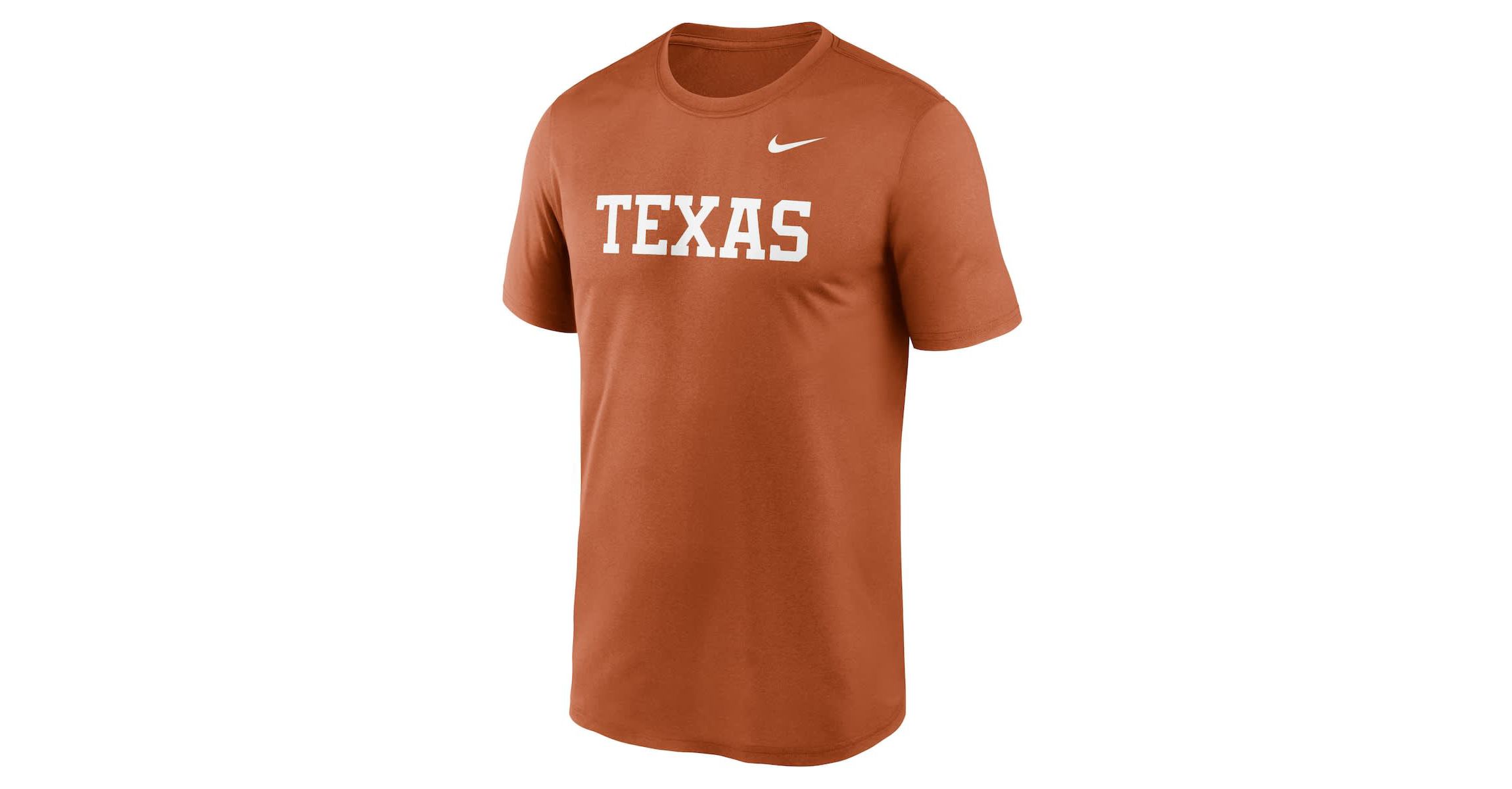 NCAA Nike Texas Texas Longhorns Primetime Legend Wordmark T-Shirt