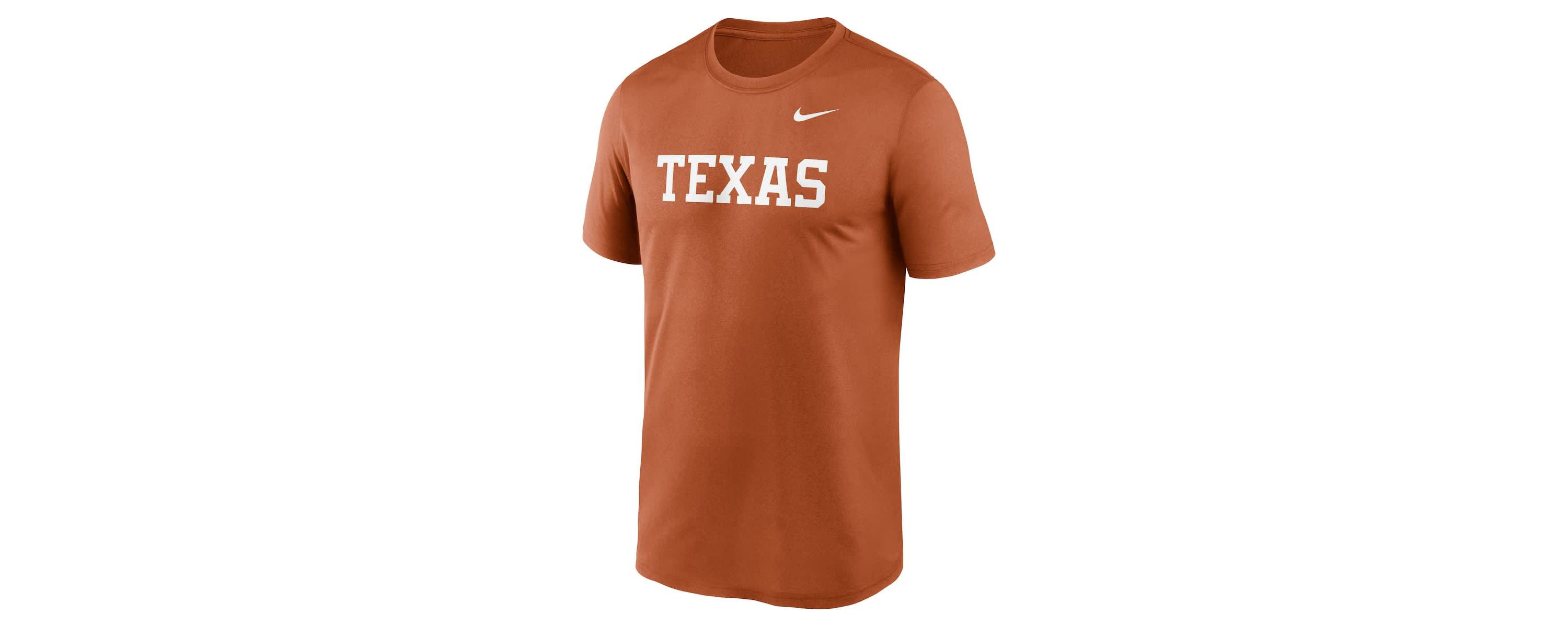 NCAA Nike Texas Texas Longhorns Primetime Legend Wordmark T-Shirt