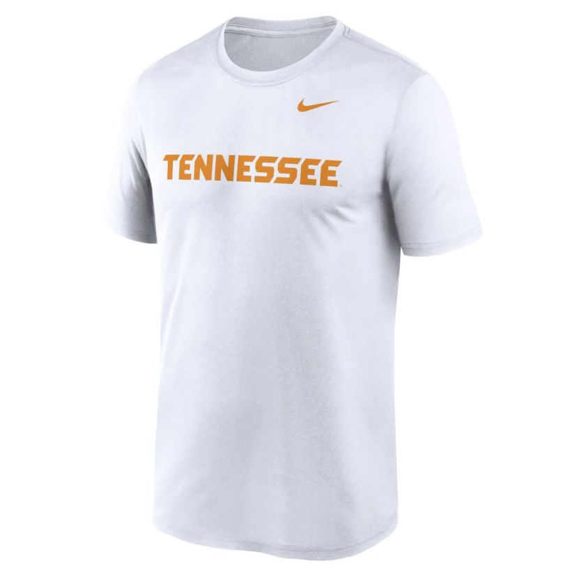 NCAA Nike Tennessee Volunteers Primetime Legend Wordmark T-Shirt