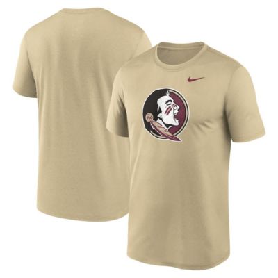 Men's NCAA Nike Florida State Seminoles Primetime Legend Logo T-Shirt, Gold, 3XL
