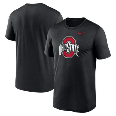 Men's NCAA Nike Ohio State Buckeyes Primetime Legend Logo T-Shirt, Black, Small