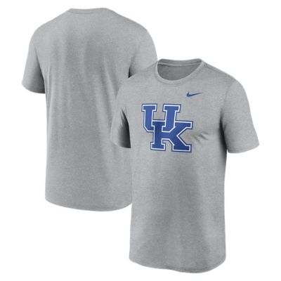 Men's NCAA Nike Kentucky Wildcats Primetime Legend Logo T-Shirt, Gray, 2XL
