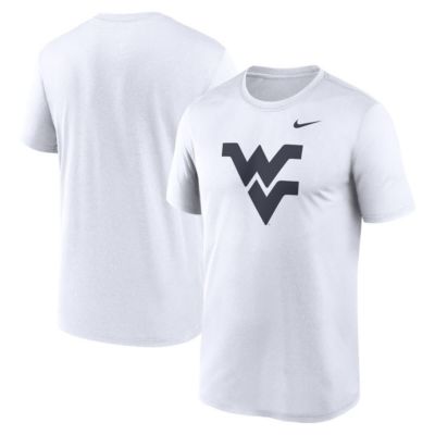 Men's NCAA Nike West Virginia Mountaineers Primetime Legend Logo T-Shirt, White, 2XL
