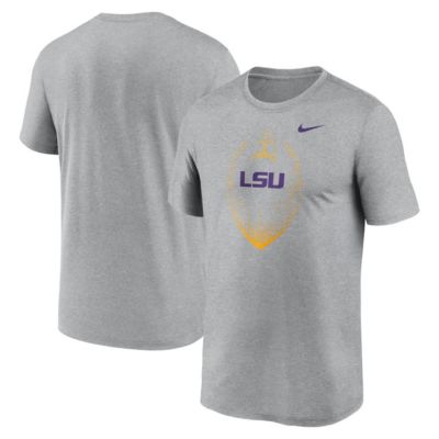 Men's NCAA Nike LSU Tigers Primetime Legend Icon Performance T-Shirt, Gray, Large