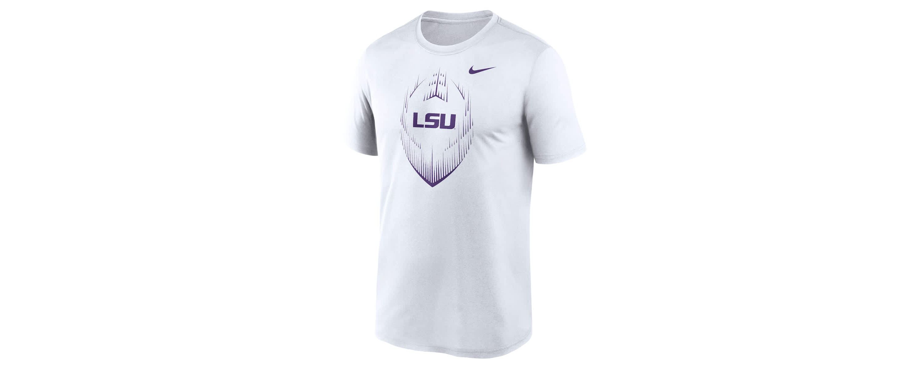 NCAA Nike LSU Tigers Primetime Legend Icon Performance T-Shirt