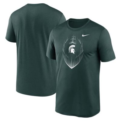 Men's NCAA Nike Michigan State Spartans Primetime Legend Icon Performance T-Shirt, Green, Small