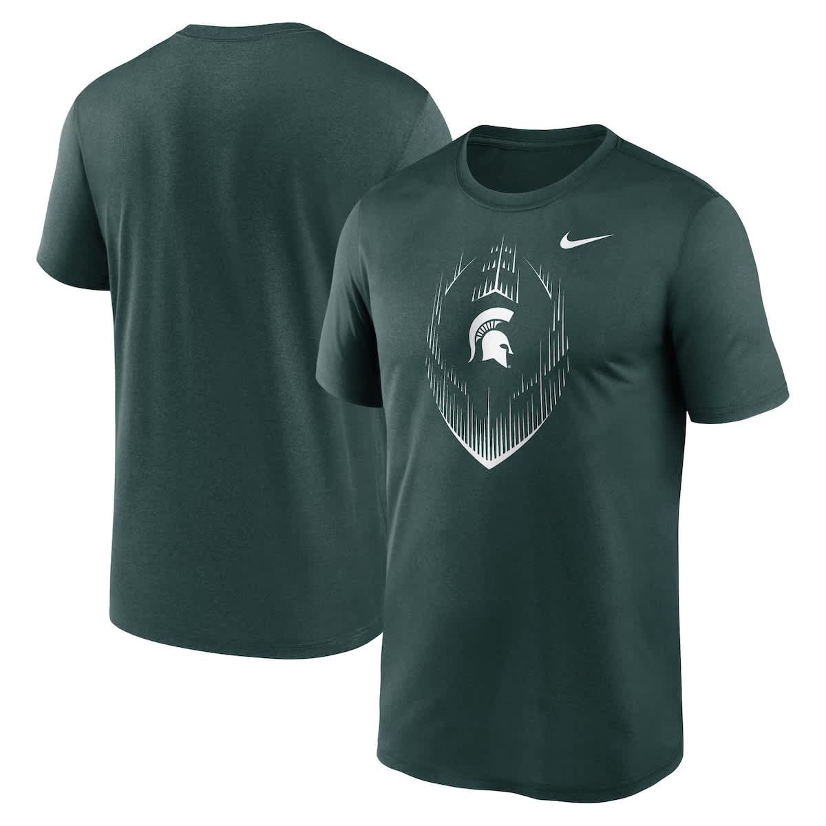 NCAA Nike Michigan State Spartans Primetime Legend Icon Performance T-Shirt