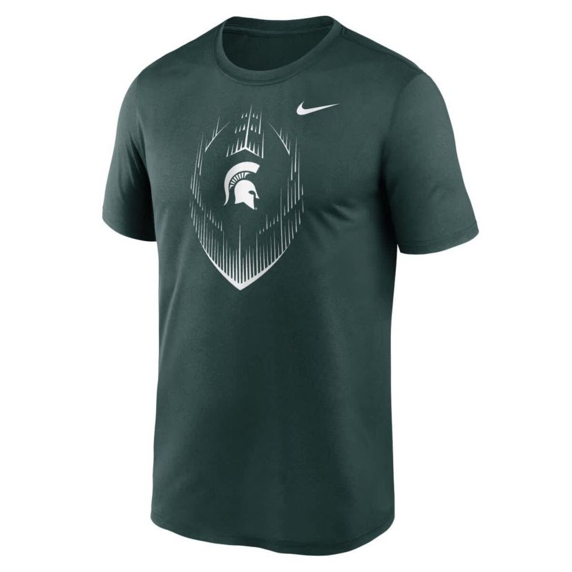 NCAA Nike Michigan State Spartans Primetime Legend Icon Performance T-Shirt
