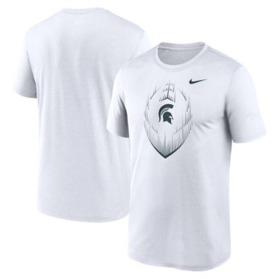 Men's NCAA Nike Michigan State Spartans Primetime Legend Icon Performance T-Shirt, White, 2XL