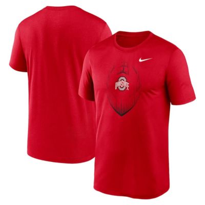 Men's NCAA Nike Ohio State Buckeyes Primetime Legend Icon Performance T-Shirt, XL
