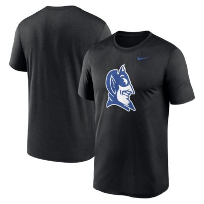 Men's Duke Blue Devils NCAA Nike Duke Devils Primetime Legend Alternate Logo T-Shirt, Black, 2XL