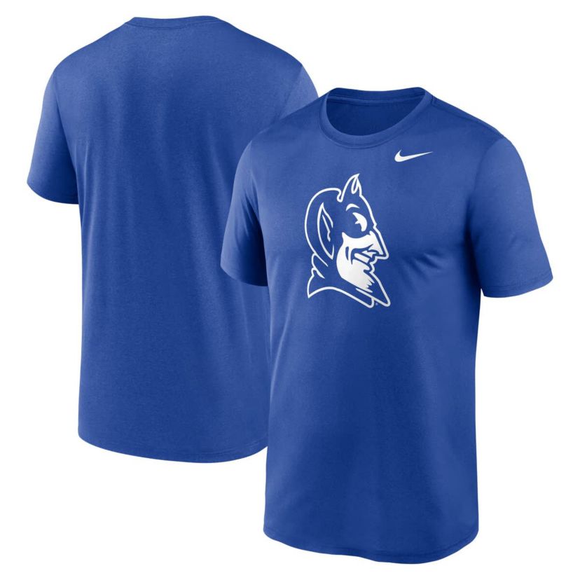 Duke Blue Devils NCAA Nike Duke Devils Primetime Legend Alternate Logo T-Shirt