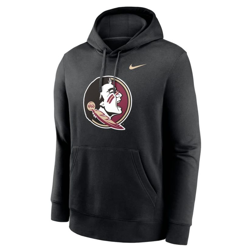 NCAA Nike Florida State Seminoles Primetime Club Fleece Pullover Hoodie