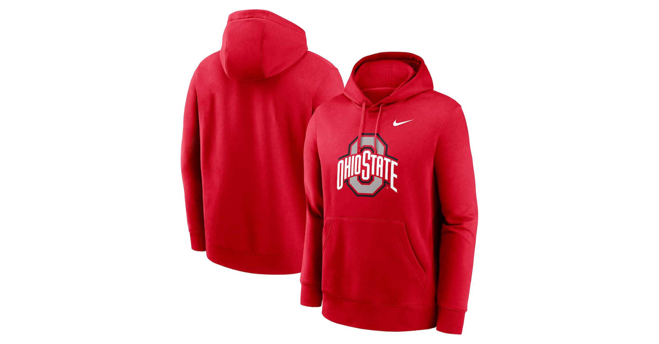 NCAA Nike Ohio State Buckeyes Primetime Club Fleece Pullover Hoodie