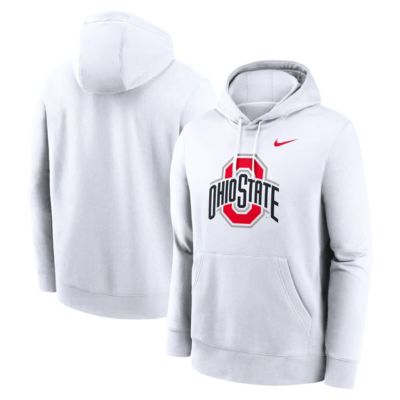 Men's NCAA Nike Ohio State Buckeyes Primetime Club Fleece Pullover Hoodie