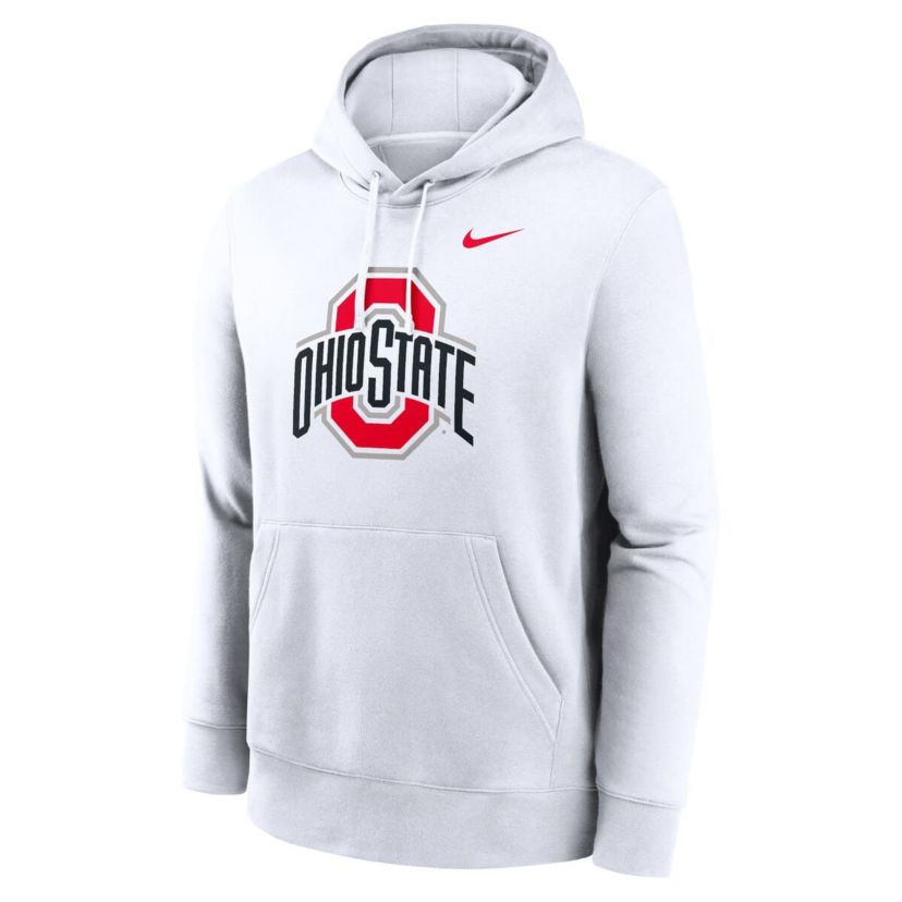 NCAA Nike Ohio State Buckeyes Primetime Club Fleece Pullover Hoodie
