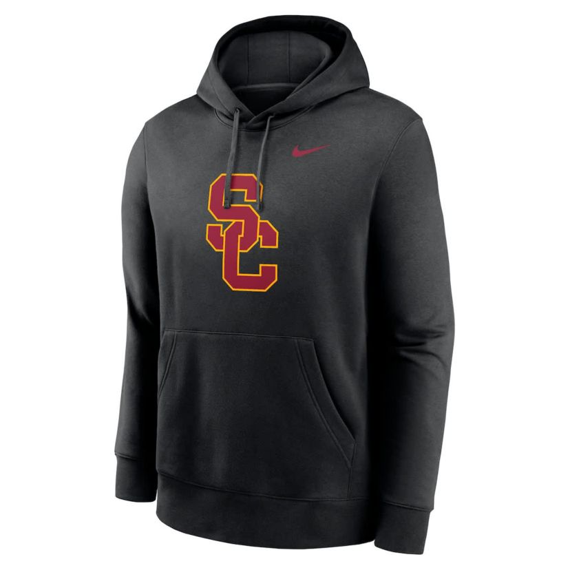 NCAA Nike USC Trojans Primetime Club Fleece Pullover Hoodie