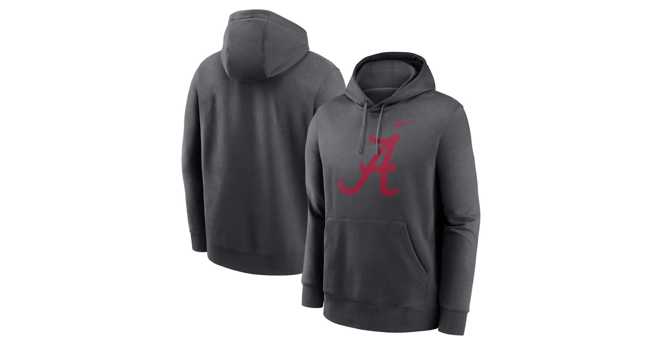 Alabama Crimson Tide NCAA Nike Alabama Tide Primetime Club Fleece Pullover Hoodie