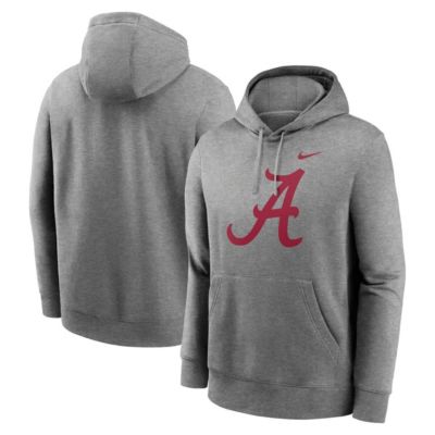 Men's Alabama Crimson Tide NCAA Nike Alabama Tide Primetime Club Fleece Pullover Hoodie