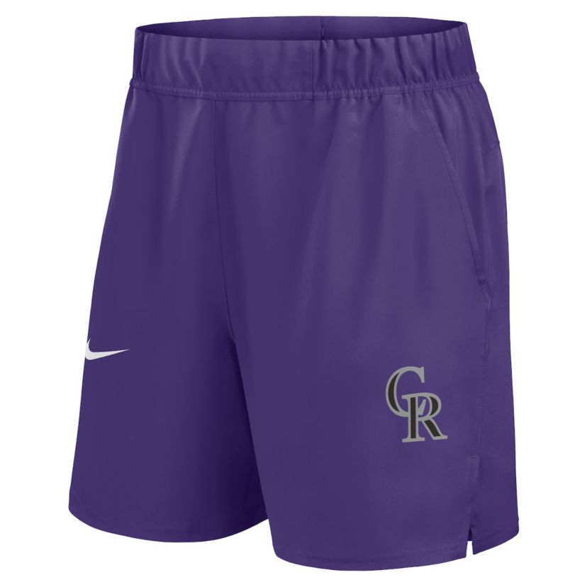 MLB Nike Colorado Rockies Woven Victory Dri-FIT Shorts